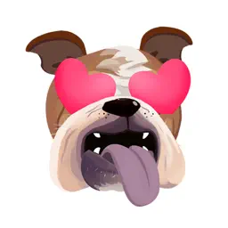 BullMoji - 牛头犬表情